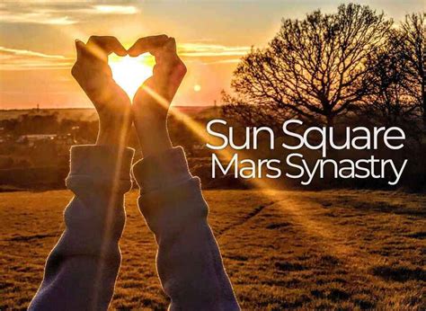 You need to be doing. . Sun square mars synastry